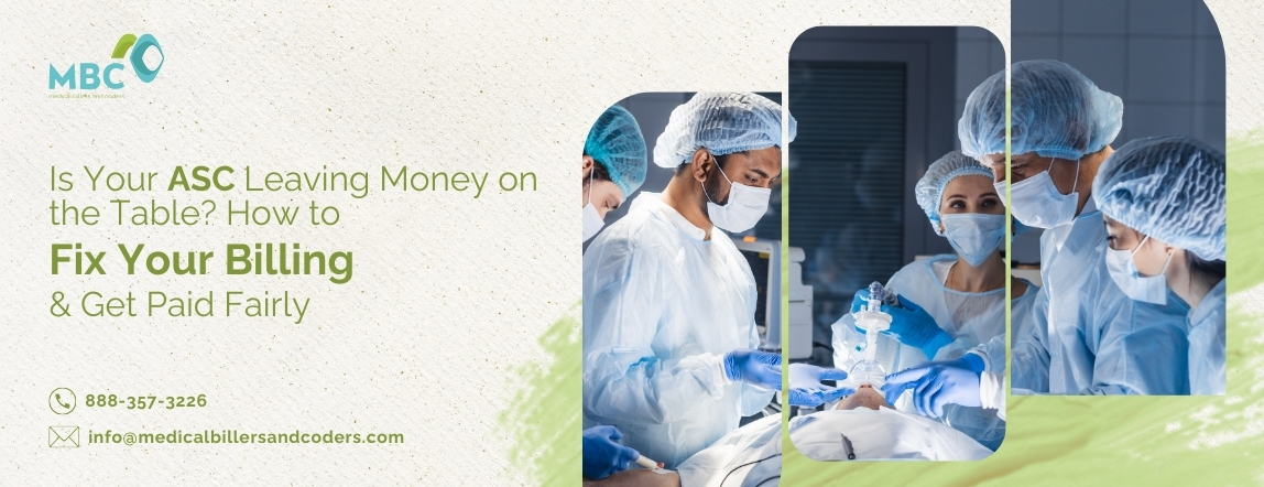 Is Your ASC Leaving Money on the Table How to Fix Your Billing & Get Paid Fairly